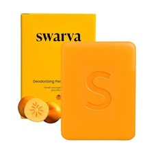 Swarva Natural-Ingredient Persimmon Soap - Deeply Body Odor Removal for Unisex·