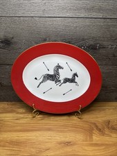 Lenox Scalamandre Zebras Red