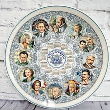 Wedgwood Calendar Plate Millennium 2000 Art & Music Collectors 10" Second