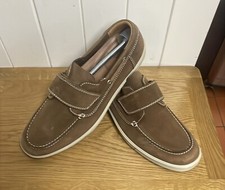 Mens Hotter Brown Suede Slip