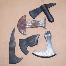 Set of 5 Medieval Axe -