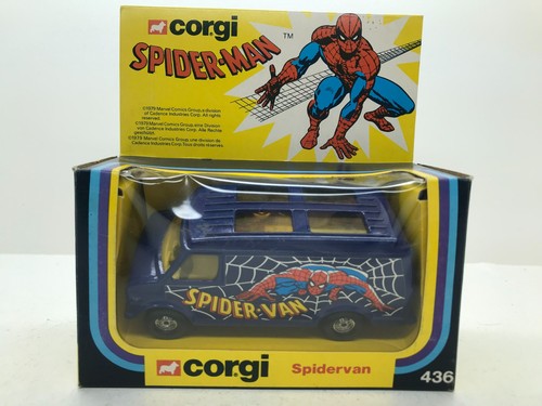 Corgi toys 436 spidervan - spidervan, +