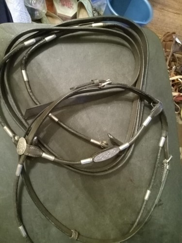 Used leather bridle - used,