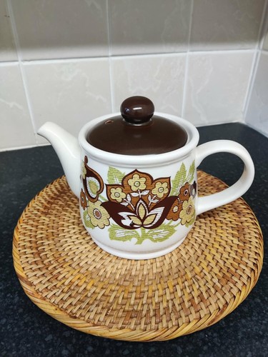 Vintage sadler teapot floral - vintage,