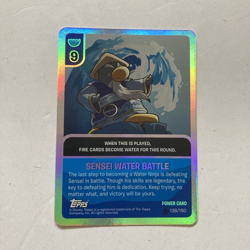 Club penguin card jitsu - penguin, water