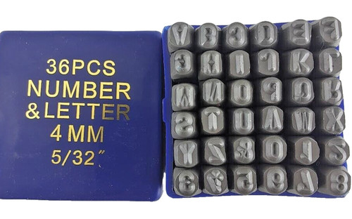 4mm letter - pc.,
