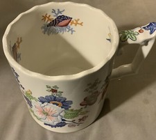 Ltd Ed 1985 Taunton Cider Company 2 Pint (Quart) Floral/Sea Cider Mug By Wade