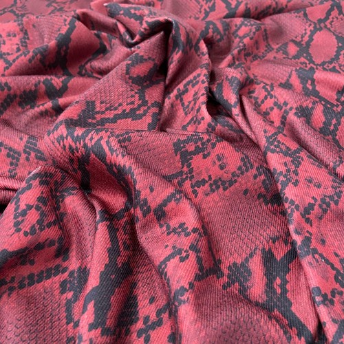 Snake print jersey - print,