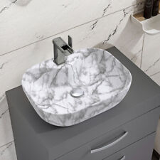 Grey Marble Effect Bathroom