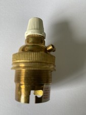 cord grip Brass Lamp Holder Bayonet Cap (BC) Fitting Bulb Holder (b22)