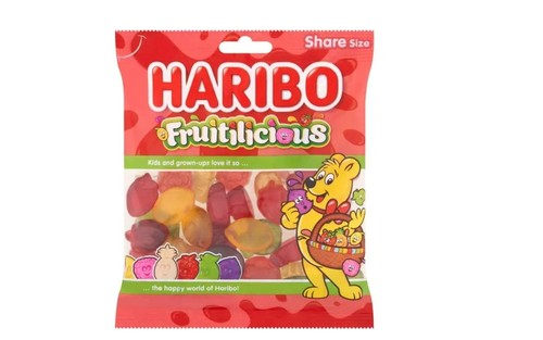 Haribo fruitilicious 5x150g - fruitilicious,