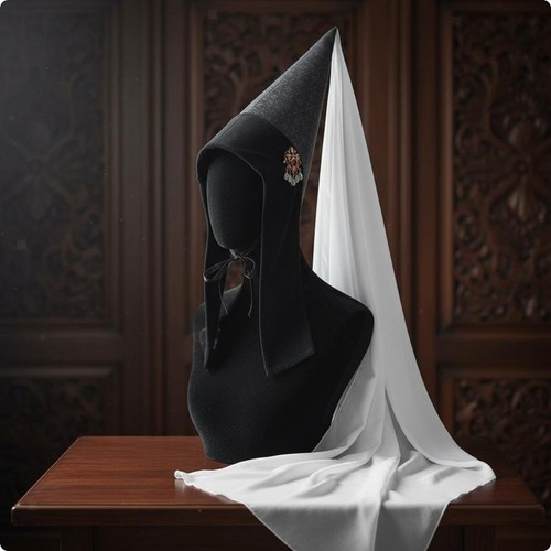 Historical hennin headdress - historical,