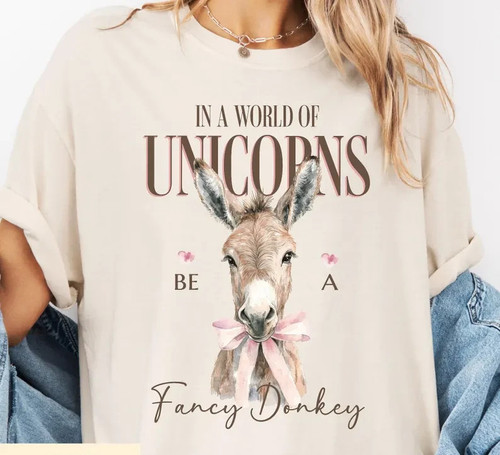 Fancy donkey shirt for - , animal