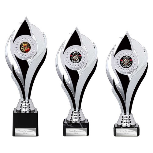 Volcano black darts trophy - volcano,