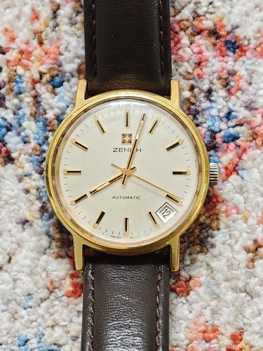 Vintage zenith gold plated - vintage,