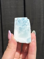 Larimar Half Polished Freeform