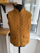 Joules Mustard Yellow Quilted