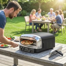 Outdoor pizza oven dual - pizza,