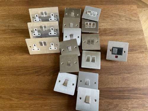 Brushed stainless steel - brushed,