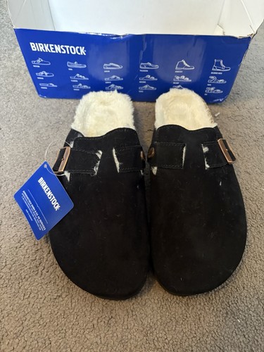 Birkenstock boston black - birkenstock,