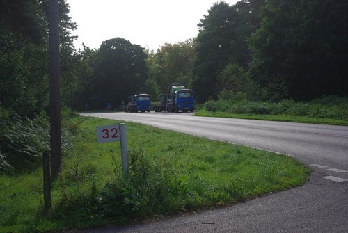 Photo layby a134 - layby, lynford