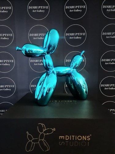 Jeff koons balloon dog l - jeff,