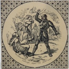 Josiah Wedgwood Transfer Tile