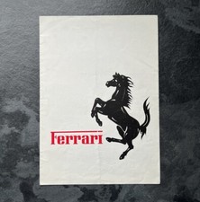 Ferrari Range Brochure 1976 BB512 308 GTB GTS Dino GT4 Scaglietti 400 UK Market