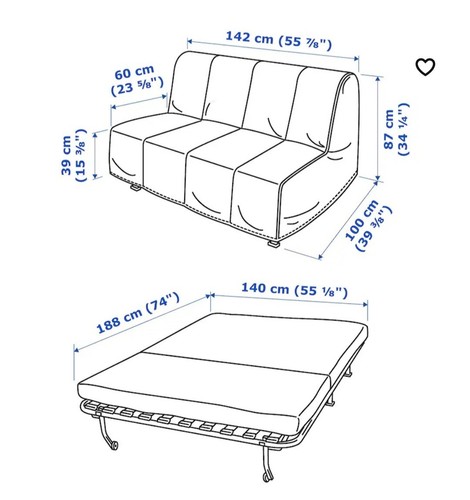 Seater sofa bed settee - 2,
