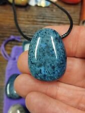 Dumortierite - Pendant- Black Cord - Gift-Yourself- Friends-Family-Loved One