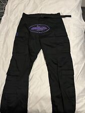 Corteiz RTW CRTZ Black and Purple Cargos
