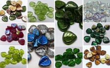 9(mm) HEART SHAPE CZECH GLASS