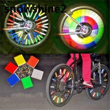 24 x BIKE BICYCLE CYCLING SPOKE WHEEL REFLECTOR REFLECTIVE STOCKING FILLER