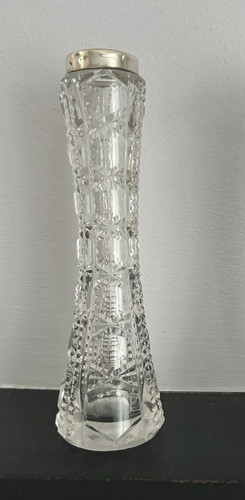 Antique glass spill vase - spill,