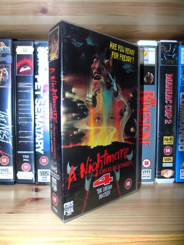 Horror vhs nightmare on - horror,