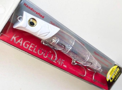 Megabass kagero 124f white - megabass,
