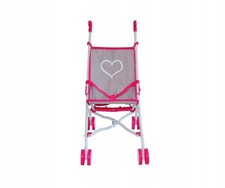 Julia Prestige Pink Doll Pram