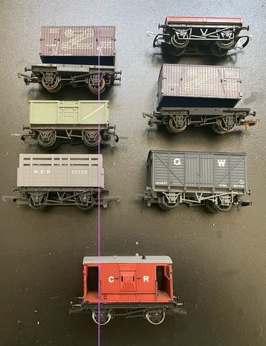 Gauge wagons - oo,