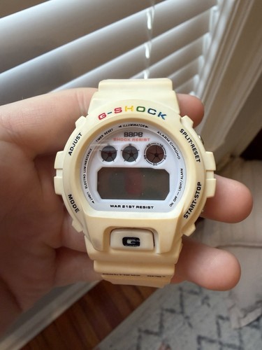 Shock bape 6900 limited - g-shock, x