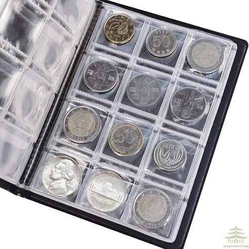 120 pockets coin collection - 120,