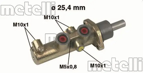 Brake master cylinder - , cast