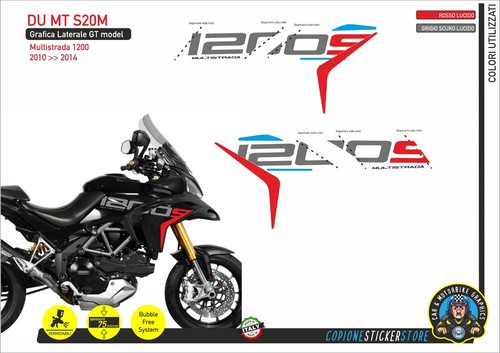 Stickers graphic side ducati - graphic,