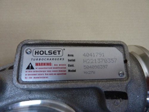 Turbocharger holset - turbocharger,