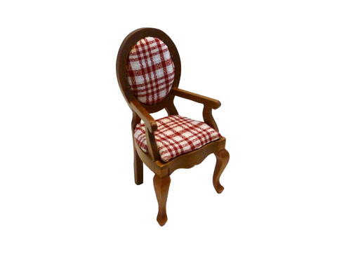 Dolls house side - house, chair