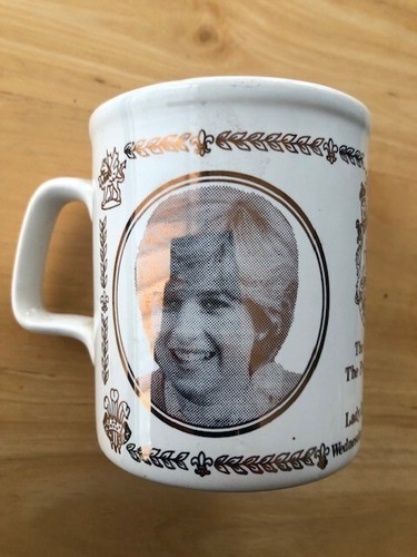 Charles and diana wedding mug - charles,