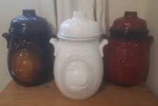 3 X Vintage Scheurich Rumtopf