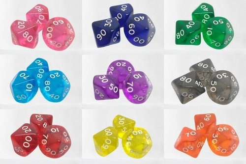 Poly gem dice - gem, various