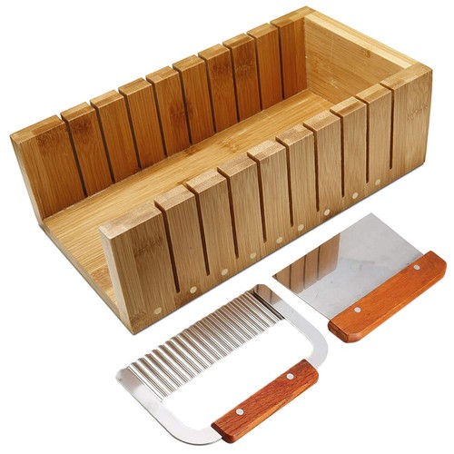 Soap cutting tool set wooden - set,