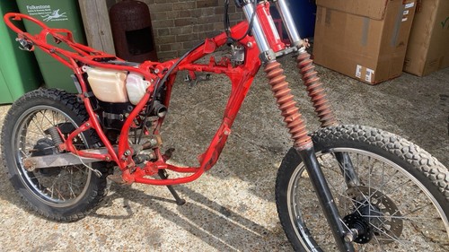 Yanaha dt125lc ypvs 1987 bare - yanaha,