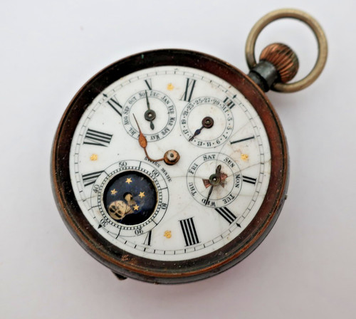 Antique gunmetal triple - antique,